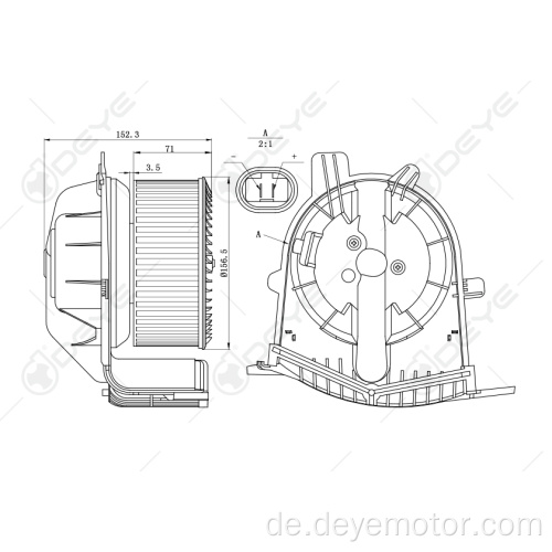 Gebläsemotor für RENAUL GRAND SCENIC RENAUL